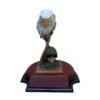 Figuras en resina (25) Busto de Águila Con Piloto de Aviación