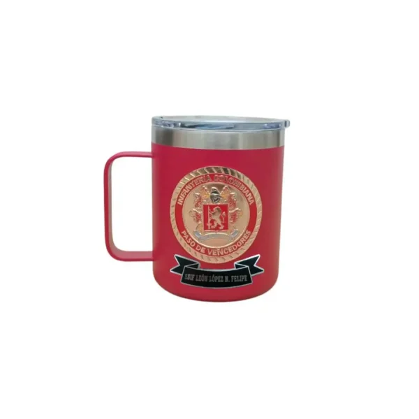 Configurador (1) Jarro Rojo Térmico Importado 12 Oz
