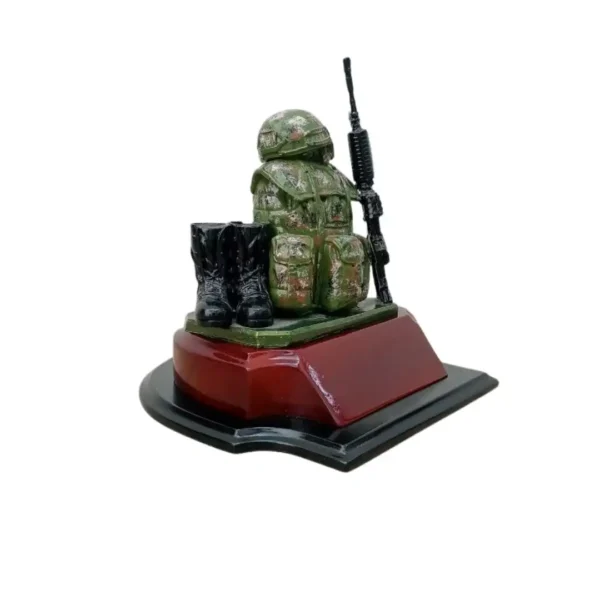 Morral Fusil y Botas Camuflado