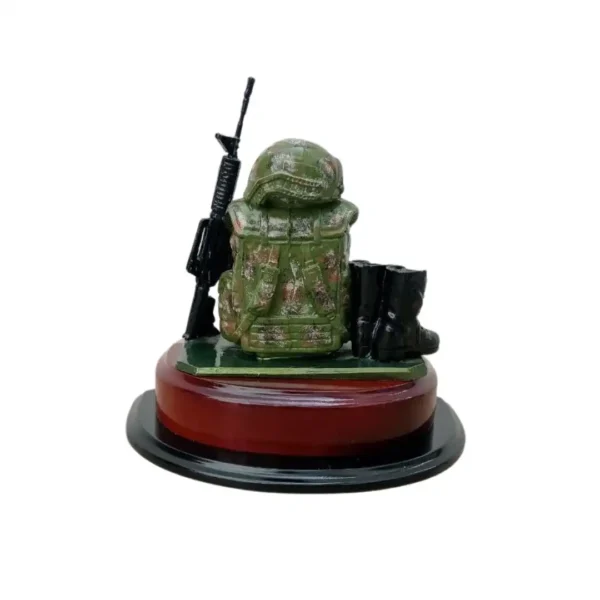 Morral Fusil y Botas Camuflado