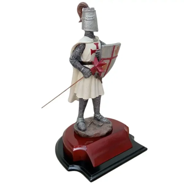 Caballero Templario con Lanza Mediano