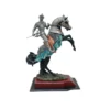 Caballero con Armadura Plateada